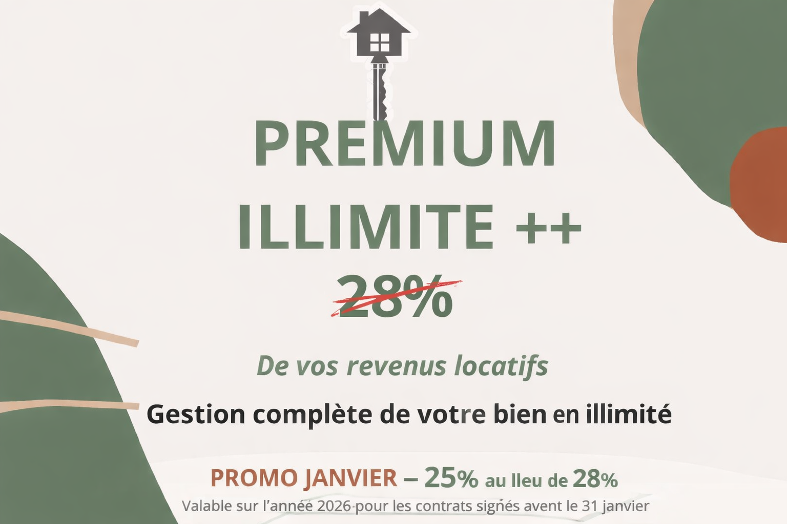 Promo janvier 25%